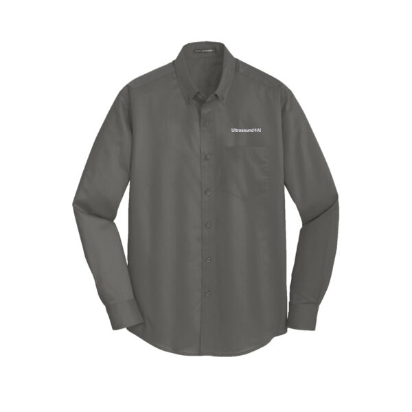 Ultrasound AI Embroidered - Wrinkle Resistant Button Down Thumbnail