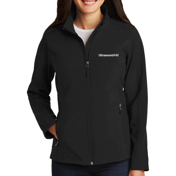 Ultrasound AI Embroidered - Ladies Core Soft Shell Jacket Thumbnail
