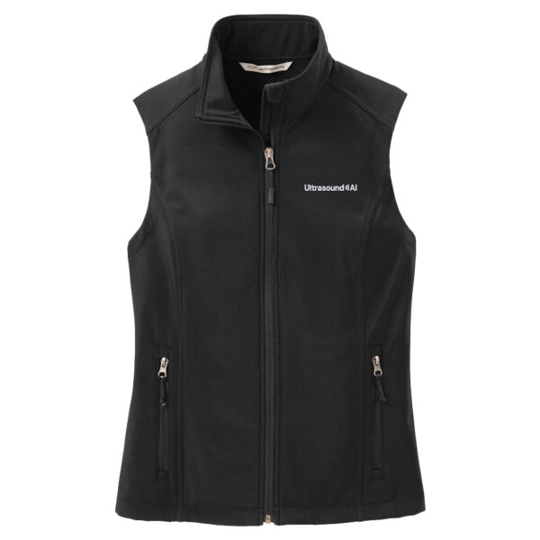 Ultrasound AI Embroidered - Ladies Core Soft Shell Vest Thumbnail