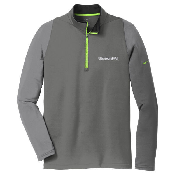 Ultrasound AI Embroidered - Dri FIT Stretch 1/2 Zip Cover Up Thumbnail