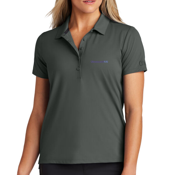 Ultrasound AI Embroidered - Women's Regain Polo Thumbnail