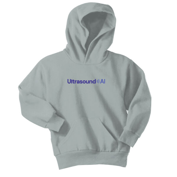 Ultrasound AI Printed - Youth Core Fleece Pullover Hooded Sweatshirt Thumbnail