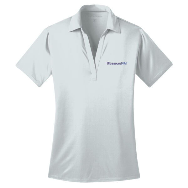 Port Authority UltrasoundAI Embroidered- - Women's Silk Touch Performance Polo Thumbnail