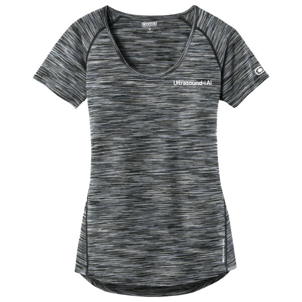 OGIO UltrasoundAI Printed- - Women's Verge Scoop Neck Thumbnail