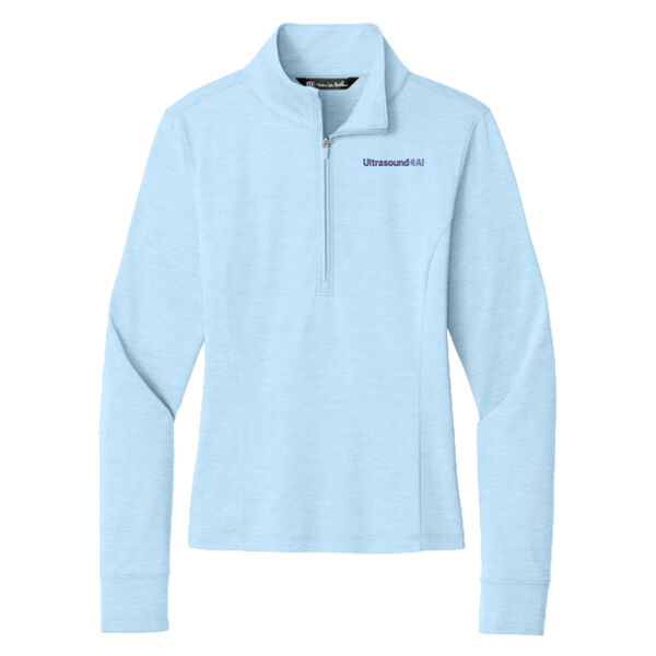 Travis Mathew UltrasoundAI Embroidered- - Women's Onward 1/2 Zip Thumbnail
